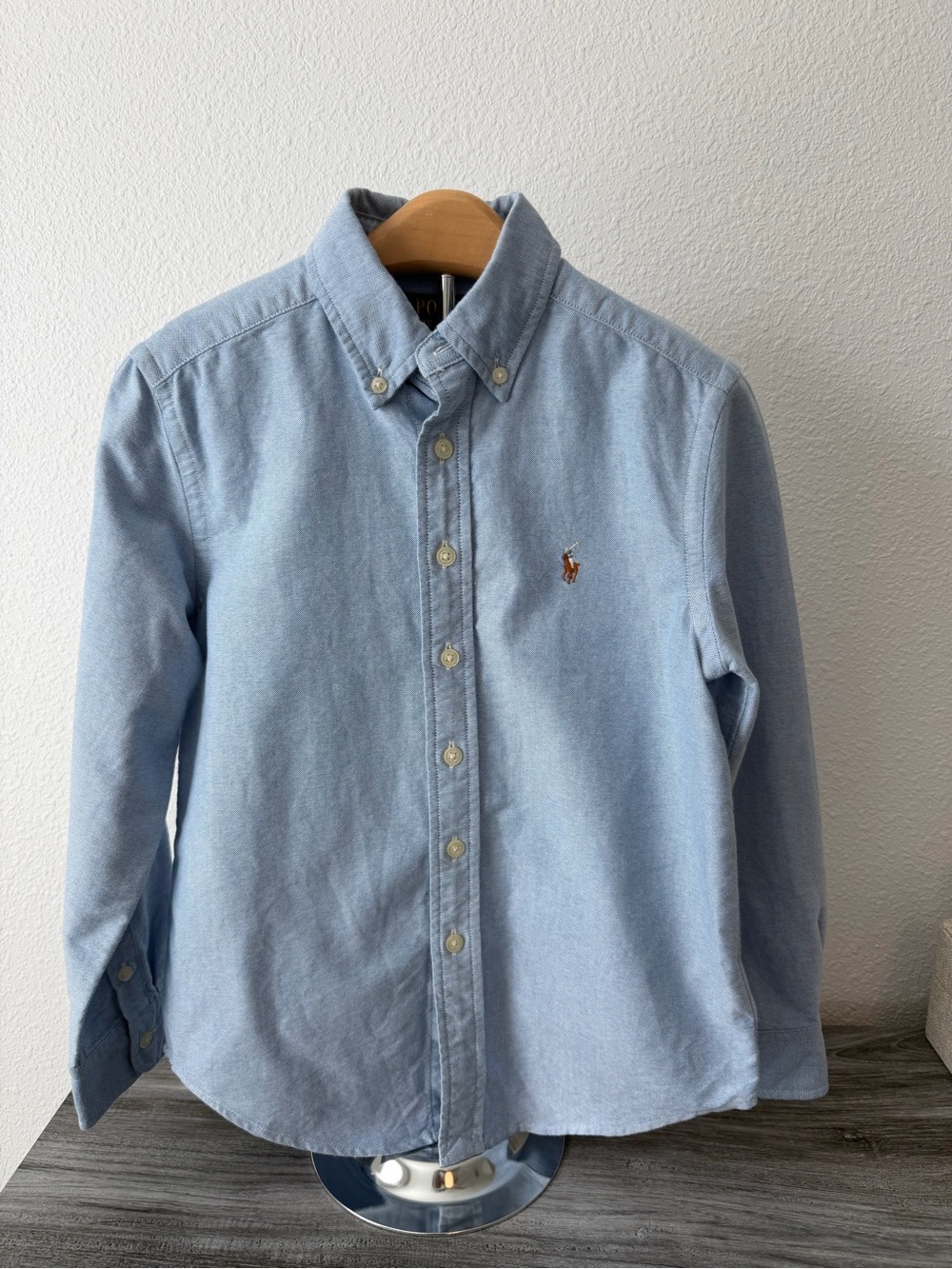 Polo Ralph Lauren Light Blue Button Down Shirt